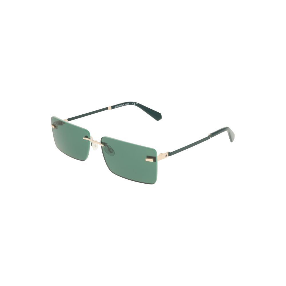 Calvin Klein Verde Metallo damesolbriller