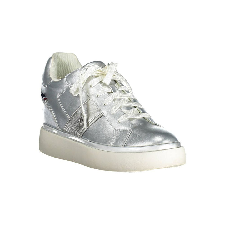 U.S. POLO ASSN. Argento Polyester Damesneaker
