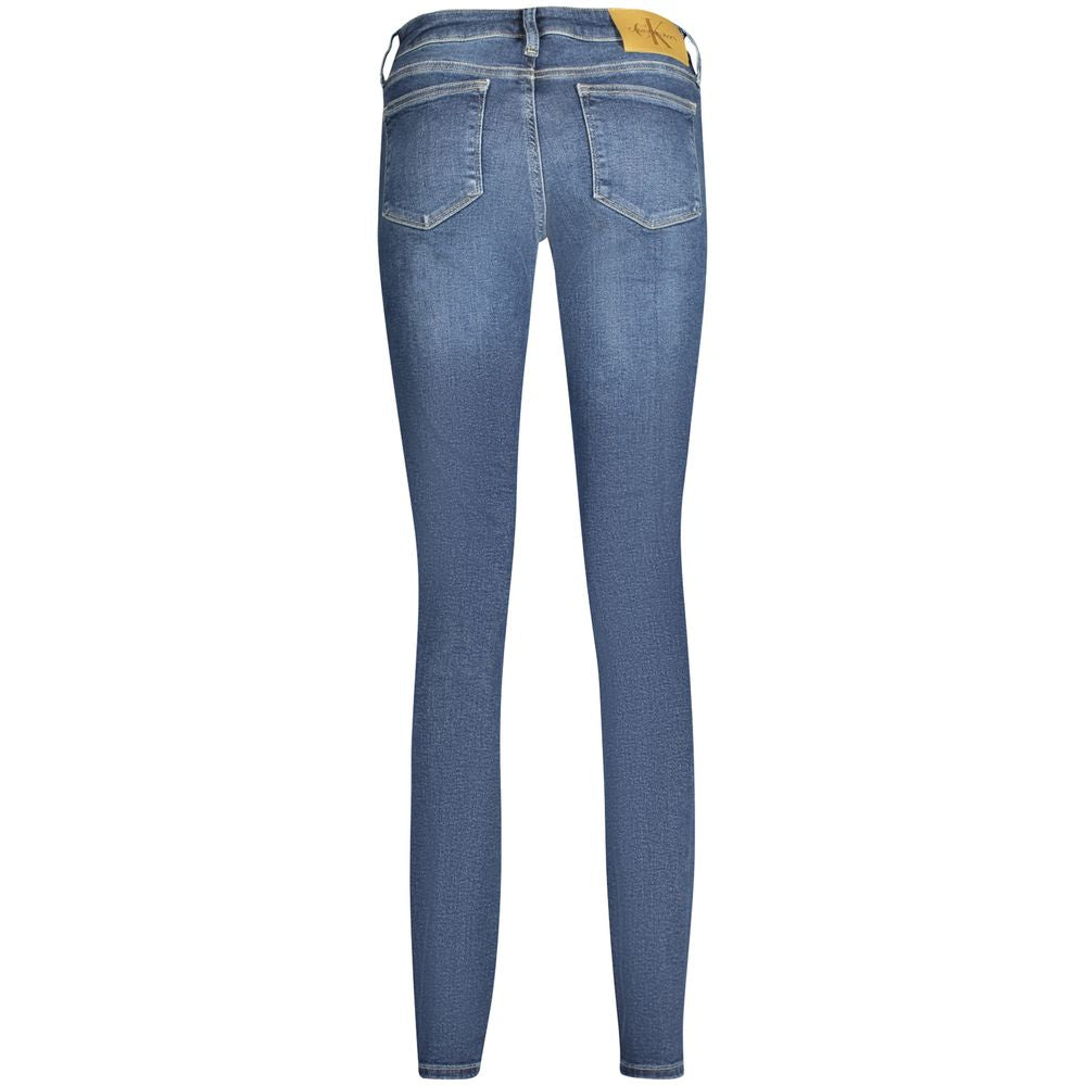 Calvin Klein Blå Bomull Damejeans