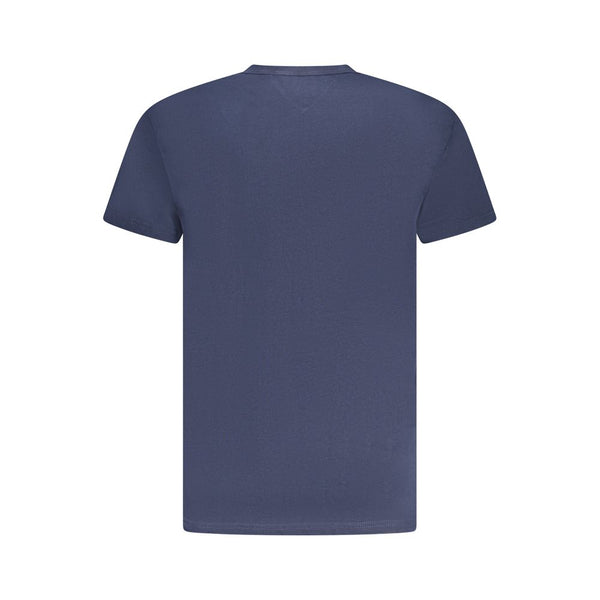 Tommy Hilfiger Blue Cotton Men's T-Shirt