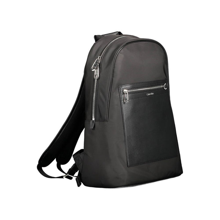 Calvin Klein Black Polyester Herre Ryggsekk