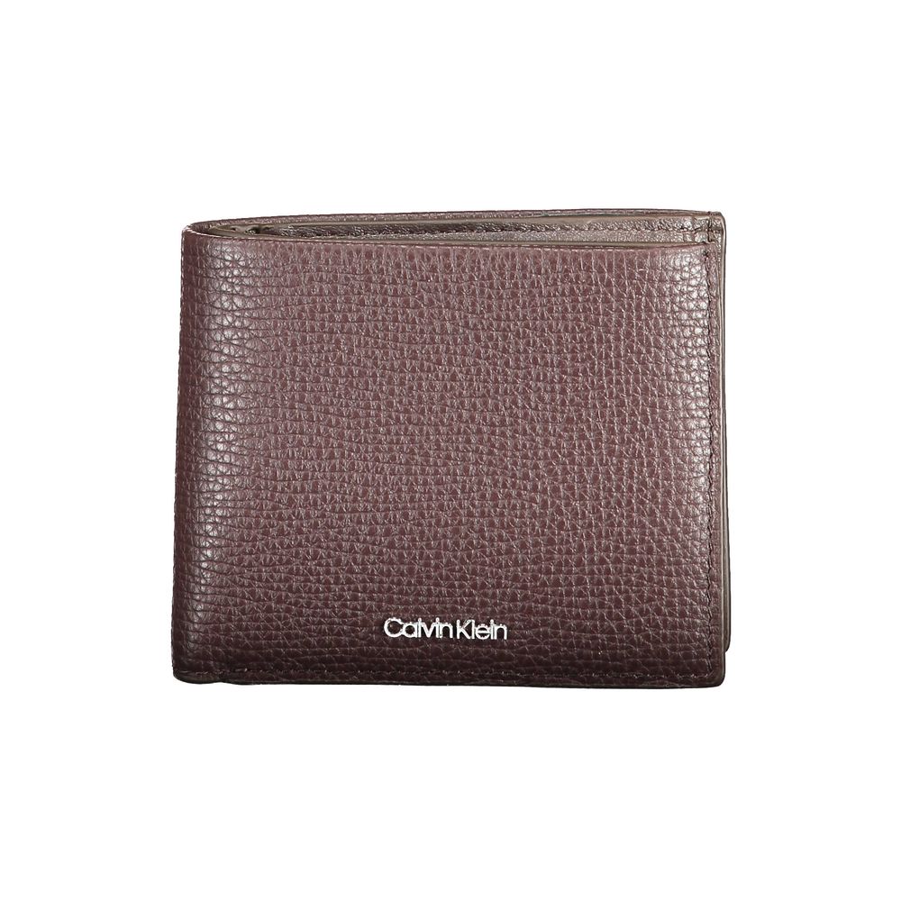 Calvin Klein Marrone lommebok i skinn til herre