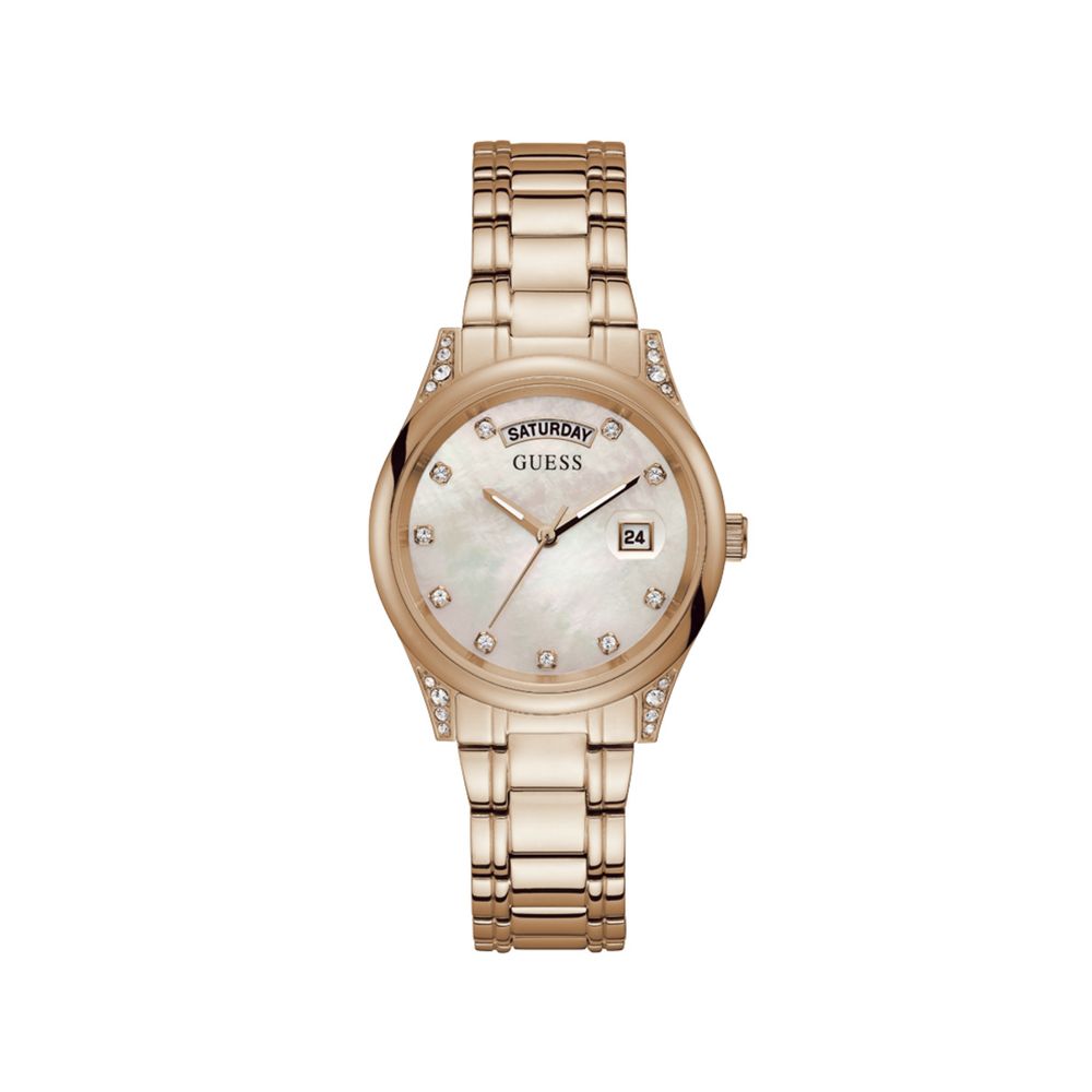 Reloj de vestir Guess multicolor de acero inoxidable