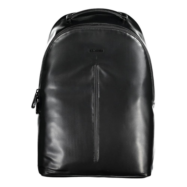 Calvin Klein sort polyester ryggsekk for menn