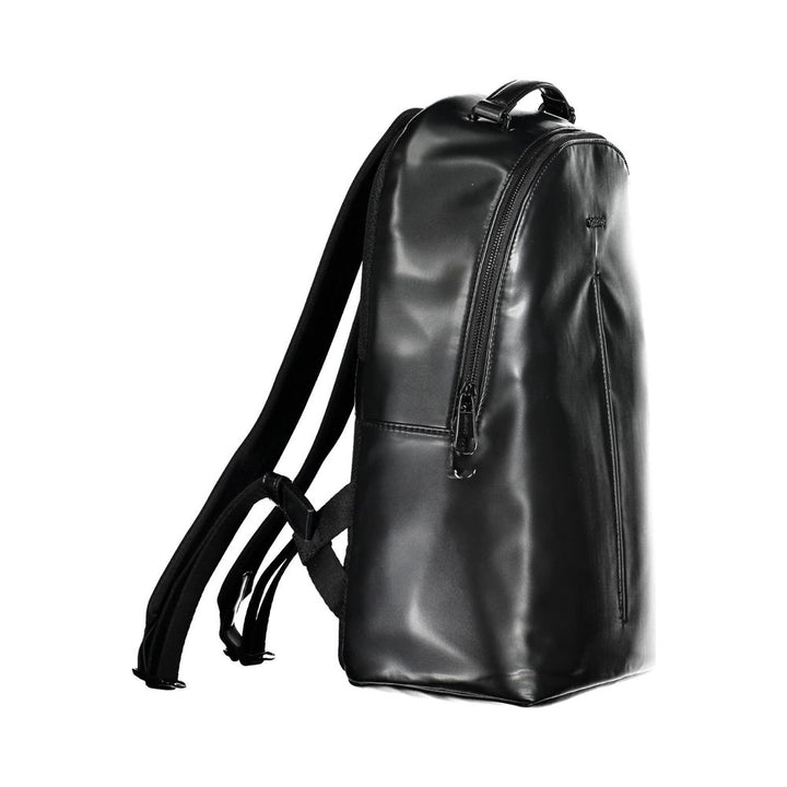 Calvin Klein sort polyester ryggsekk for menn