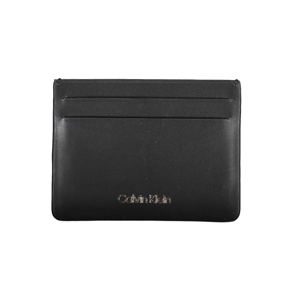 Calvin Klein lommebok i svart skinn for herrer