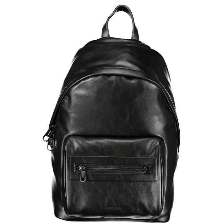 Calvin Klein svart ryggsekk i polyester for menn