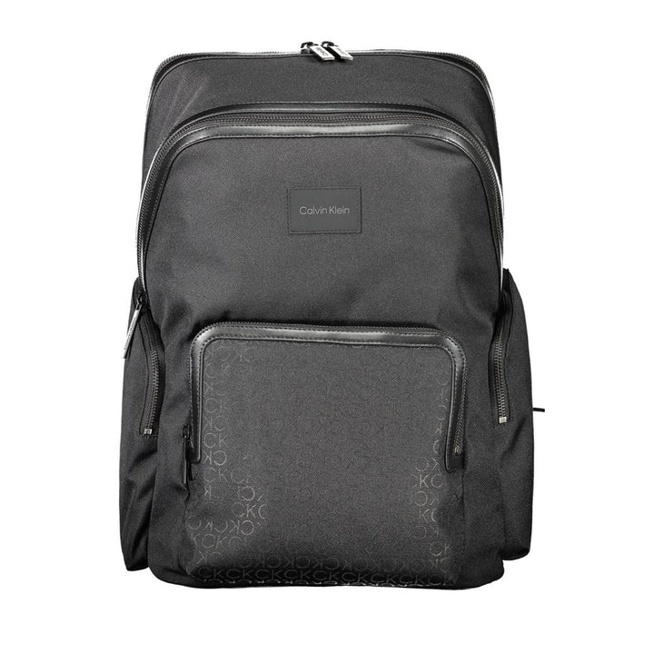 Calvin Klein svart polyester ryggsekk for menn