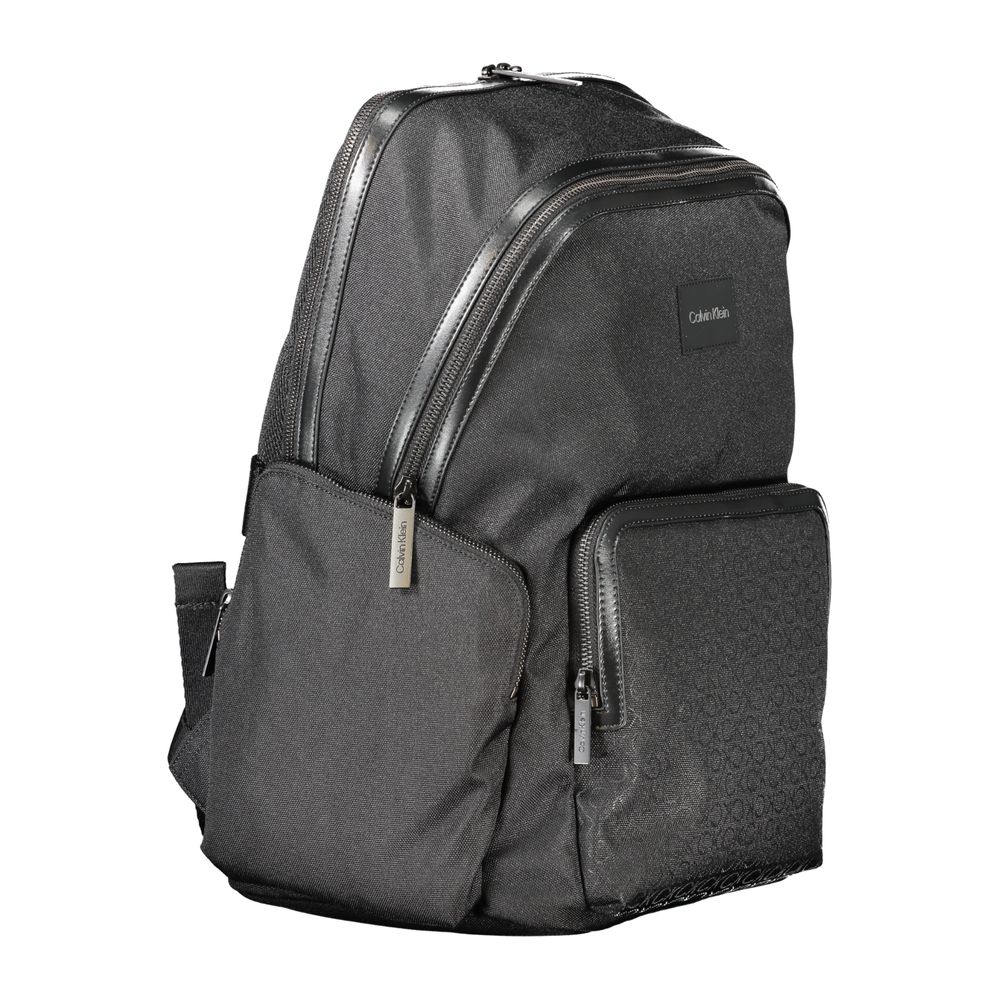 Calvin Klein svart polyester ryggsekk for menn