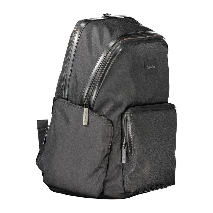 Calvin Klein svart polyester ryggsekk for menn