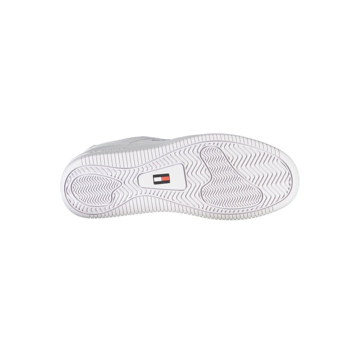 Tommy Hilfiger hvit skinnsko for kvinner