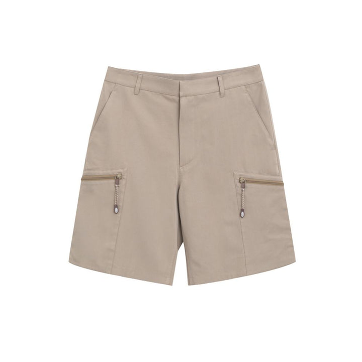 Dior beige cargo shorts i bomull