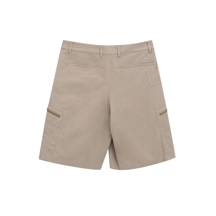 Dior beige cargo shorts i bomull