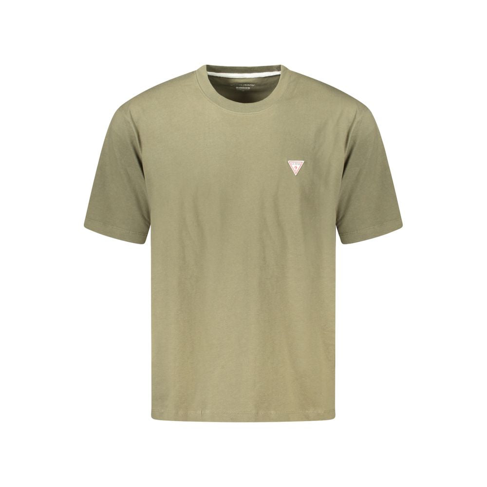 Guess Jeans Verde Cotton Male T-Shirt