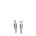 Marc Jacobs Gray Silver Earrings