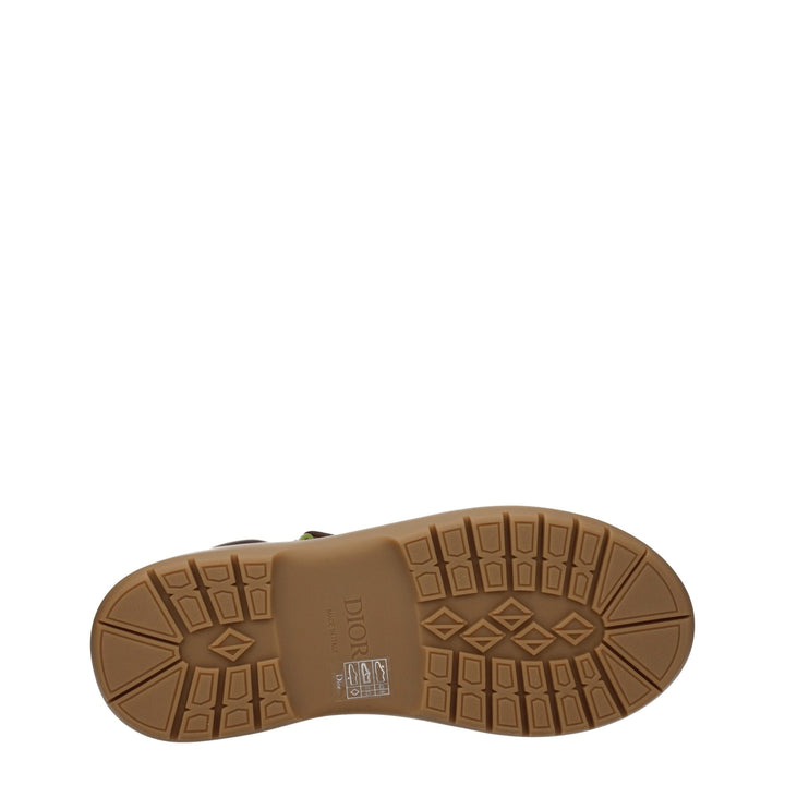 Christian Dior ankelstøvler i beige skinn