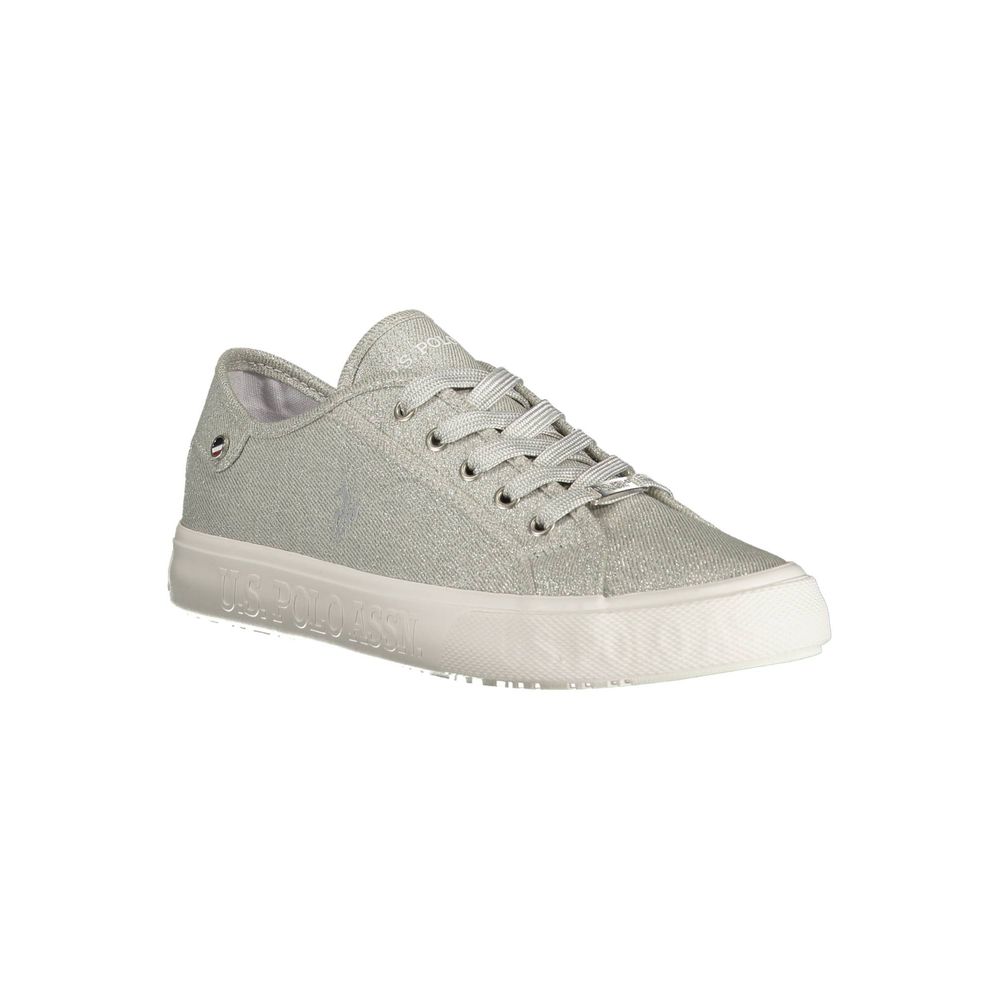 U.S. POLO ASSN. Argento Polyester Damesneaker