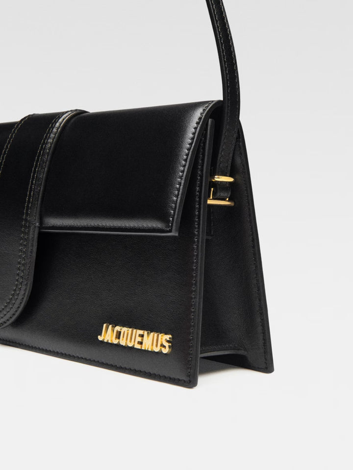 Jacquemus Le Bambino Long-veske i svart skinn