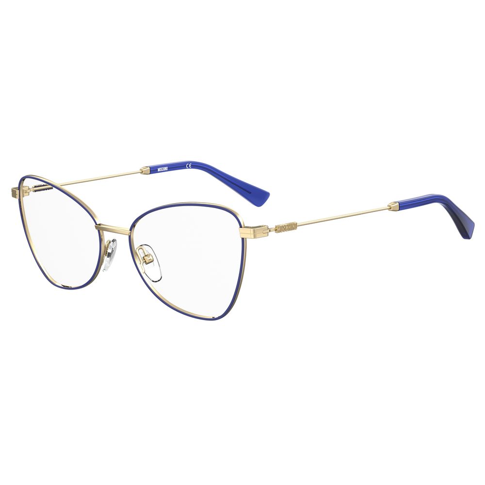 Gafas metálicas azules