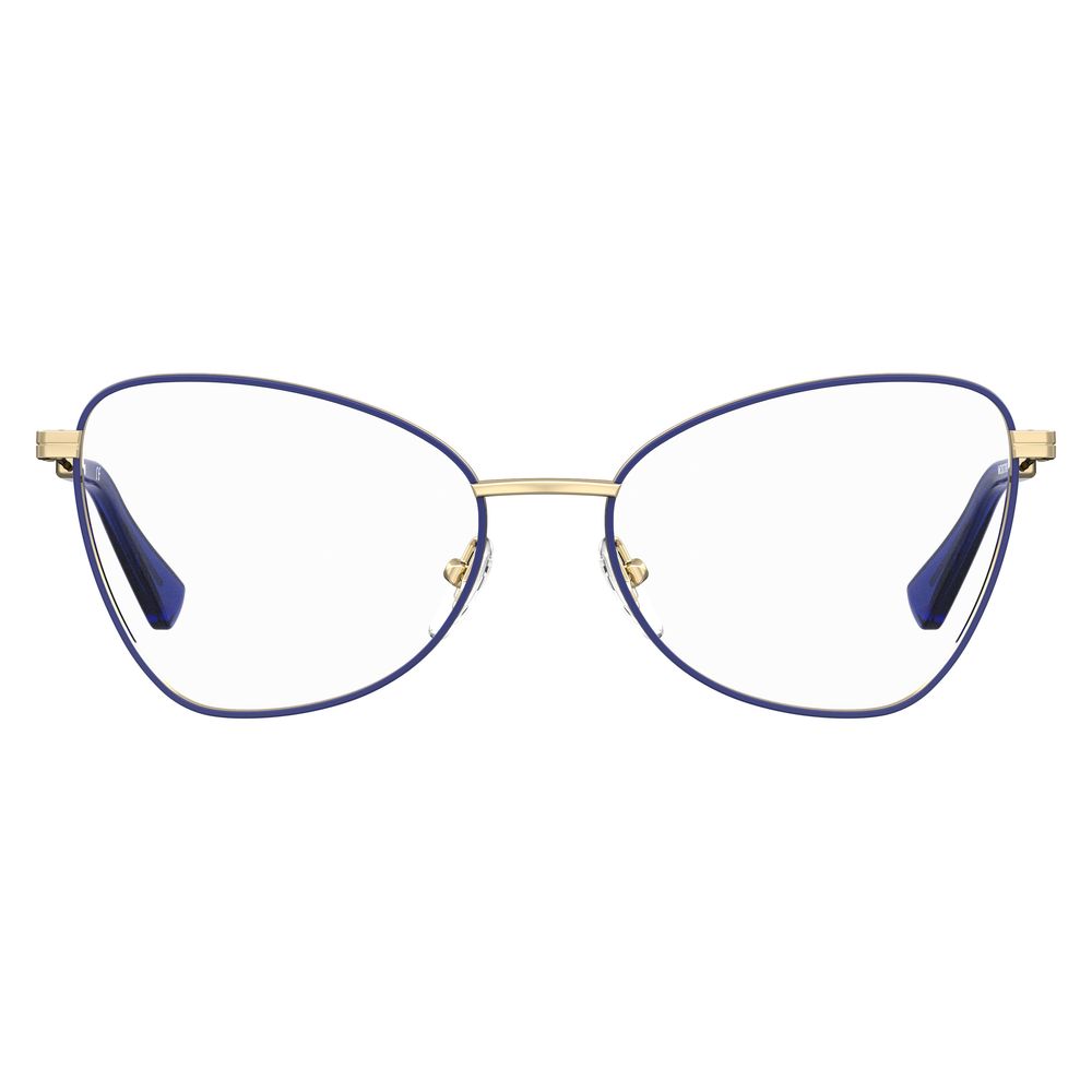 Gafas metálicas azules