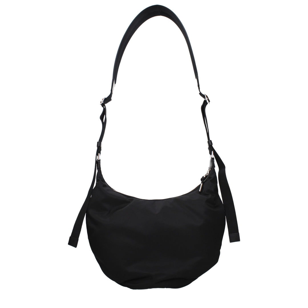 Givenchy svart nylon crossbody-veske