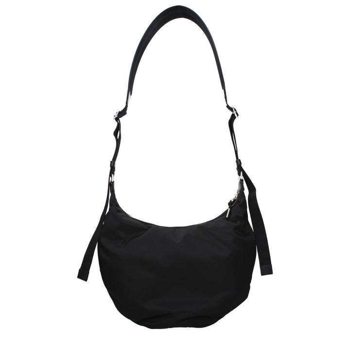 Givenchy svart nylon crossbody-veske