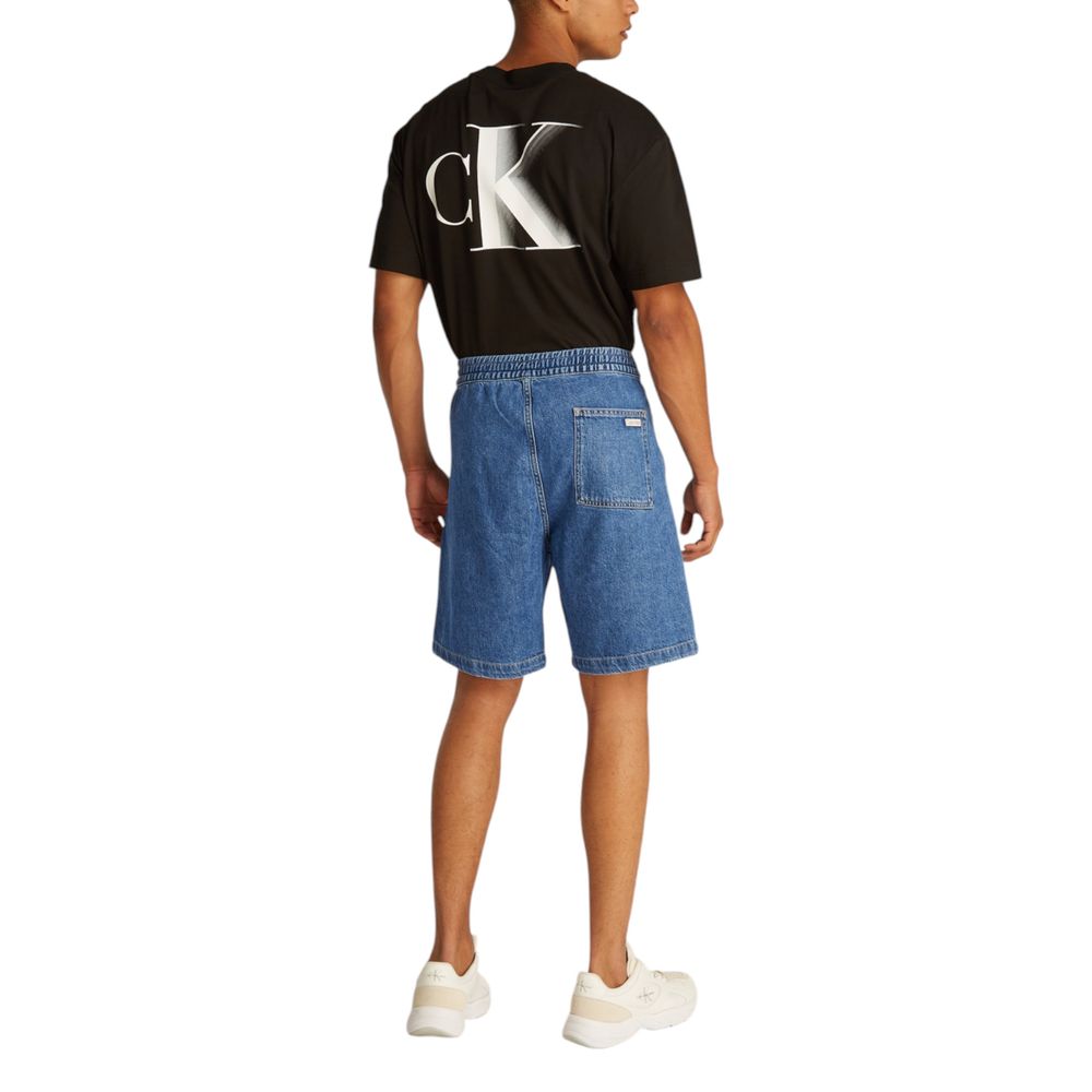 Calvin Klein Jeans Blå bomull Bermudashorts