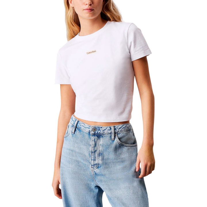 Calvin Klein Jeans Hvit Sportsklær i resirkulert bomull