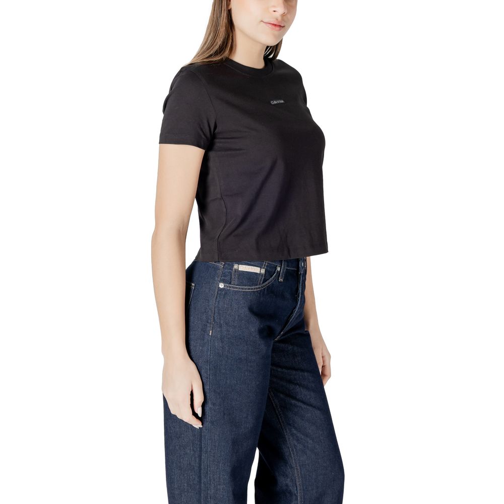 Calvin Klein Jeans Svart Resirkulert Bomull Sportsklær