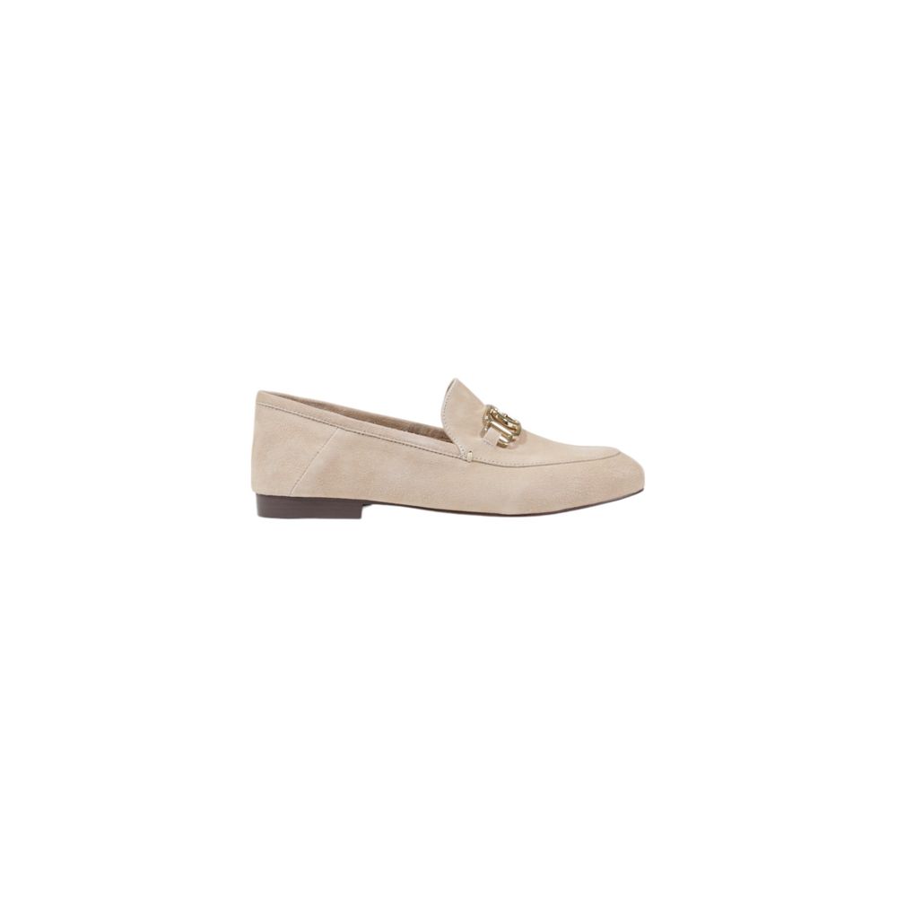 Guess Beige Leather Platform Pumps