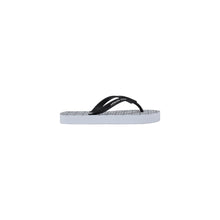 Armani Exchange White Rubber Flip-Flop Sandals