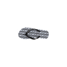 Armani Exchange White Rubber Flip-Flop Sandals