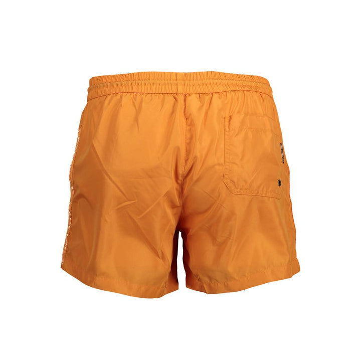 Karl Lagerfeld Oransje Polyester Menn Svømme Boxer