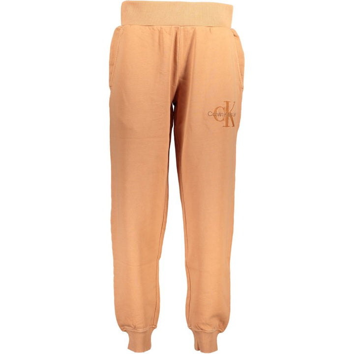 Calvin Klein Arancione Joggebukse i bomull til dame