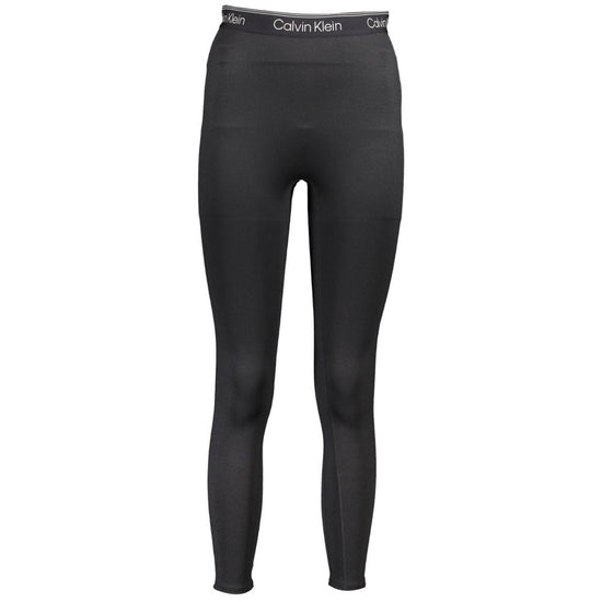 Calvin Klein Black Polyester Women Legging