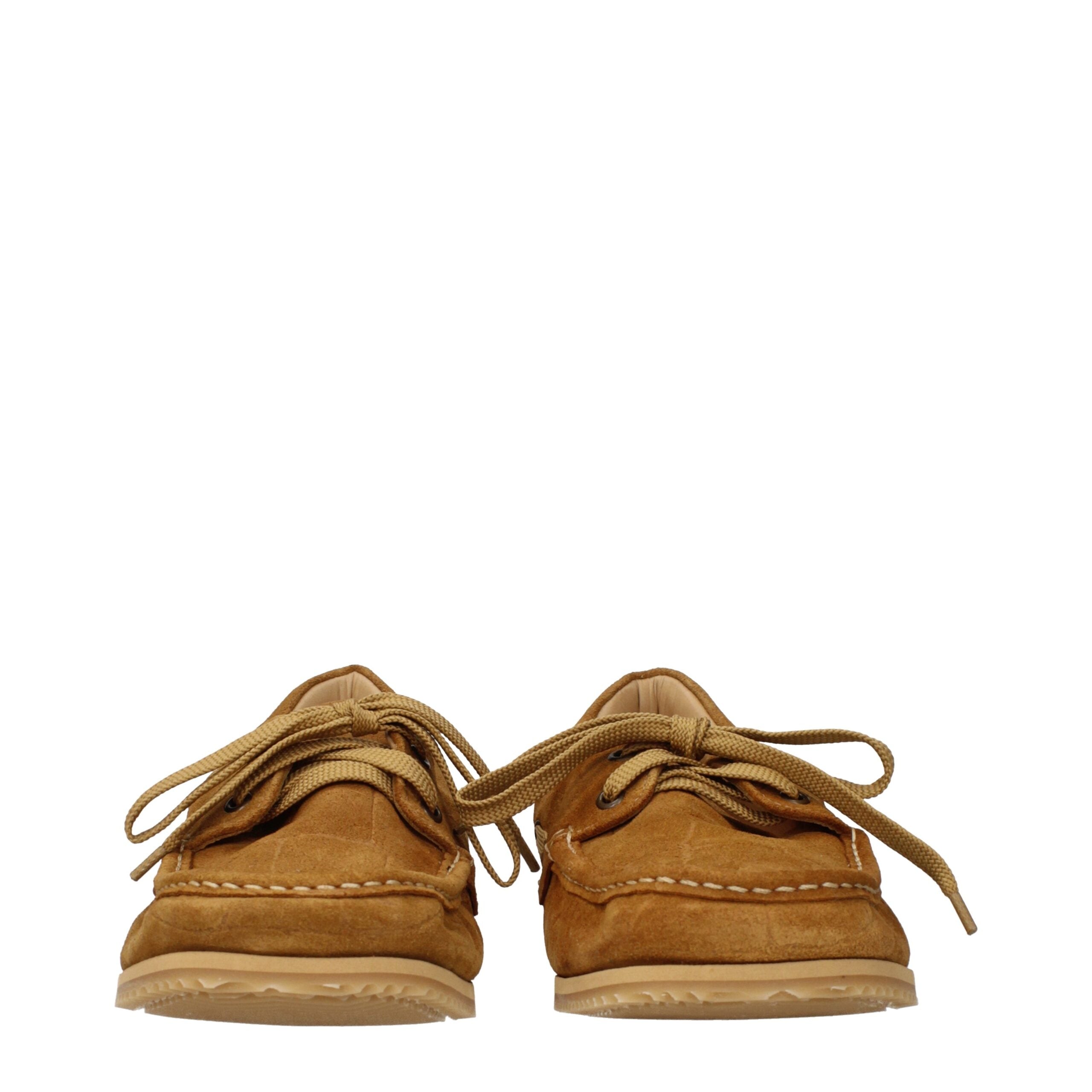 Jacquemus brune slip-on-loafers i skinn