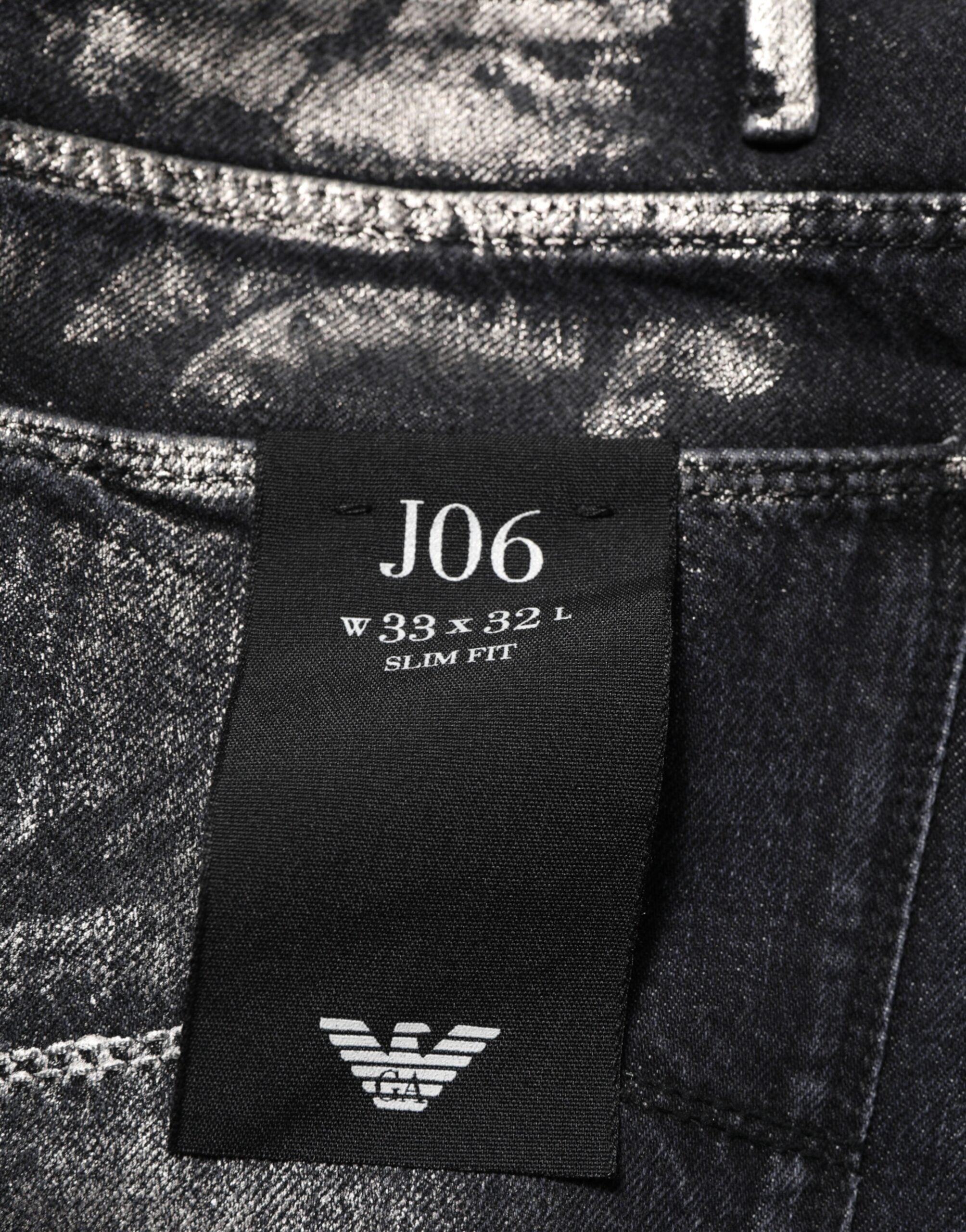 Black Washed Slim Fit Men Denim Trouser Jeans