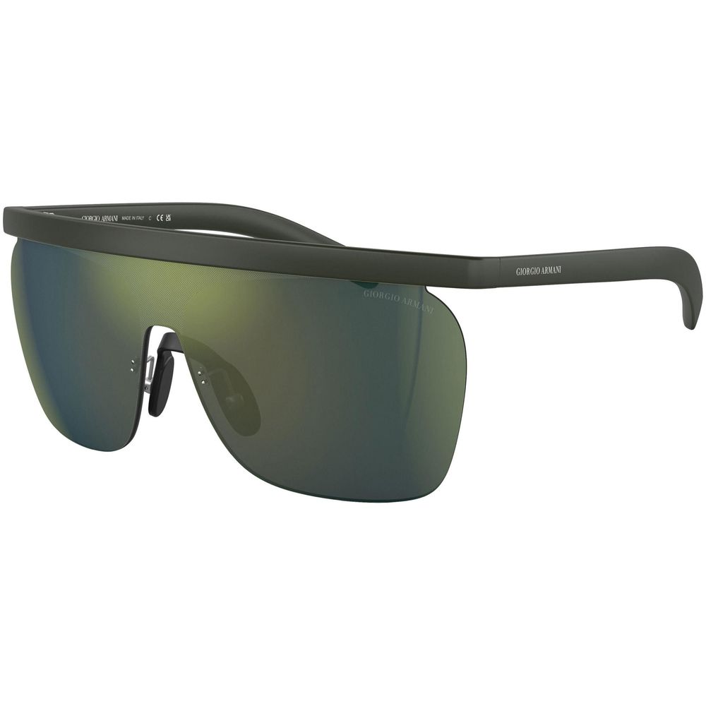 Giorgio Armani Black Acetate Sunglasses