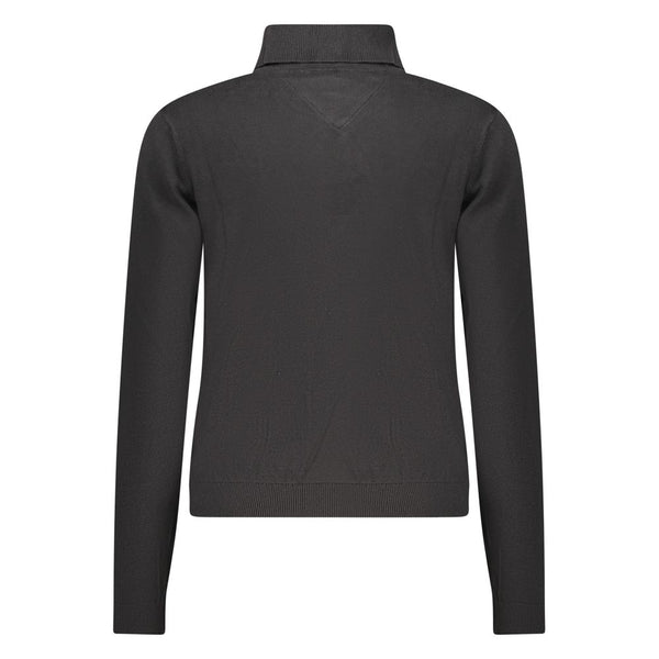 Tommy Hilfiger Black Cotton Women Sweater