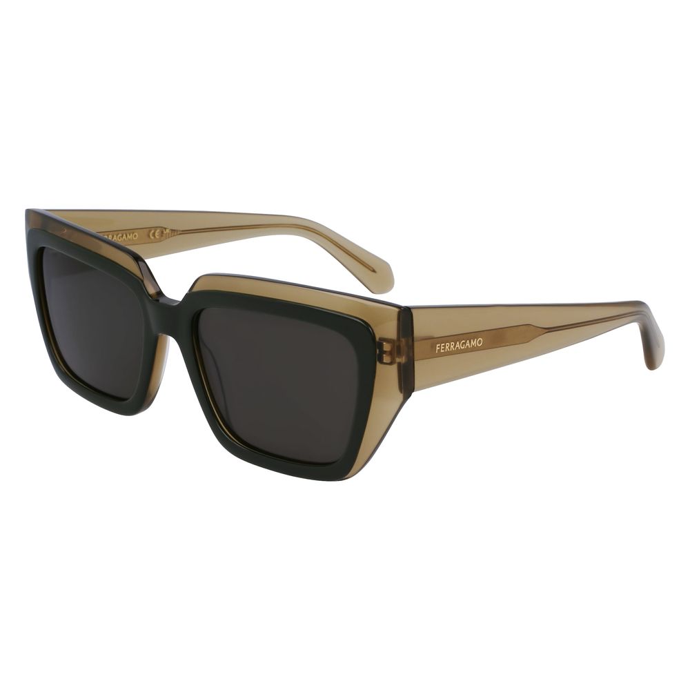 Gafas de sol bicolor de acetato Ferragamo