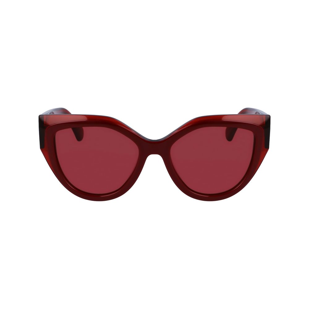 Ferragamo Flerfarget Solbrille i Acetat