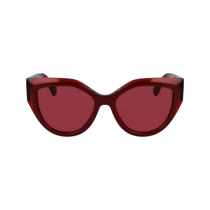 Ferragamo Flerfarget Solbrille i Acetat