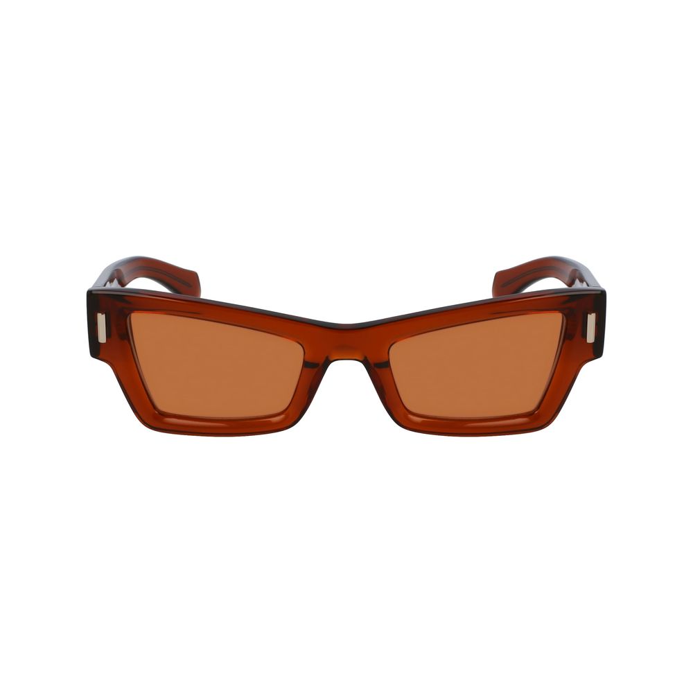 Gafas de sol Ferragamo de acetato marrón