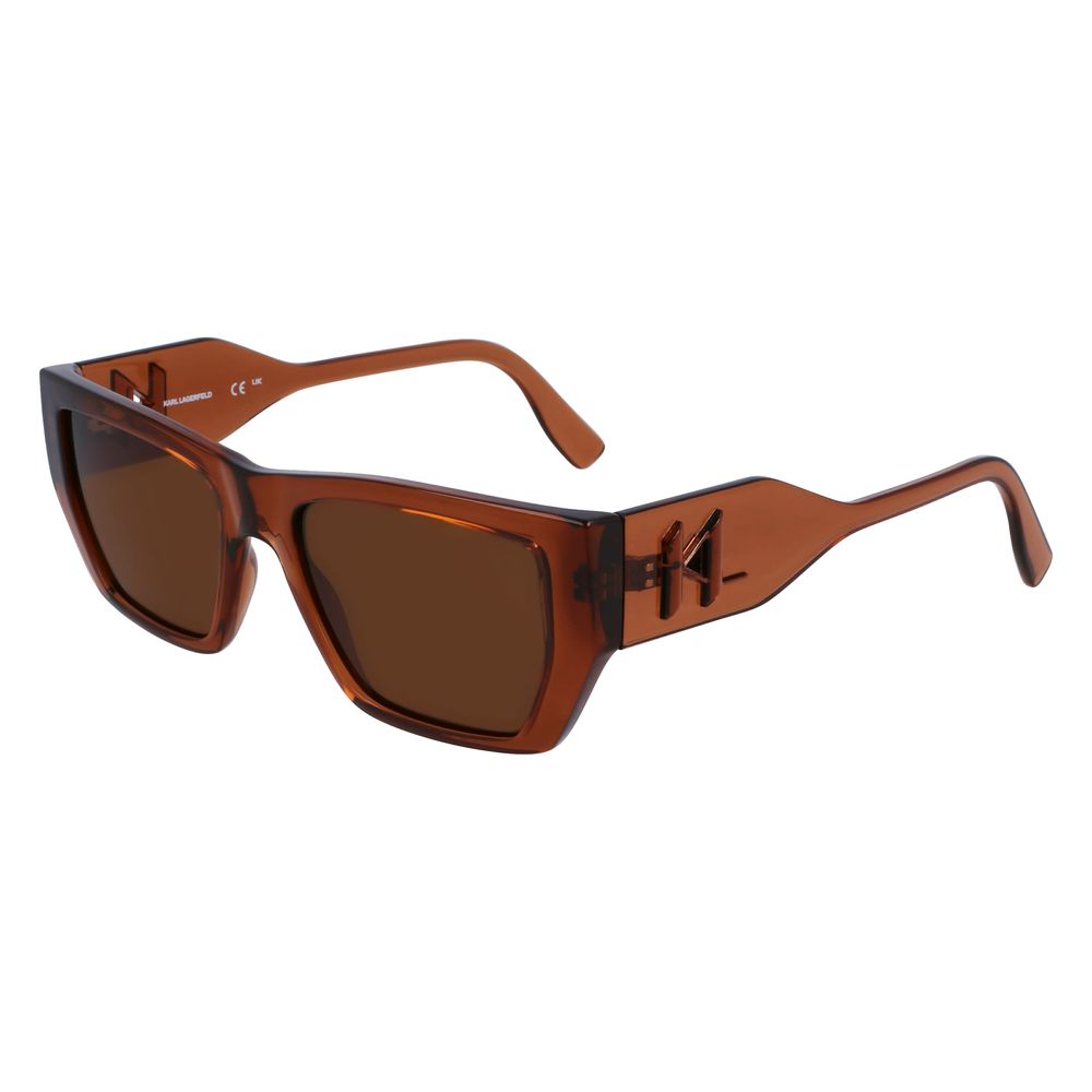 Gafas de sol inyectadas marrones