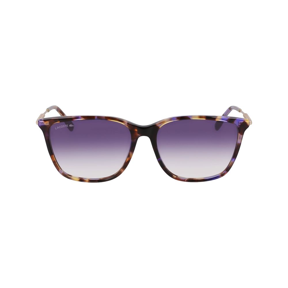 Lacoste solbriller i lilla acetat