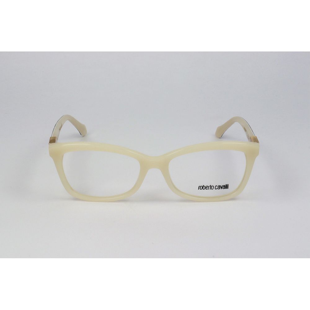 Roberto Cavalli Hvite Acetate Briller (Innfatning)
