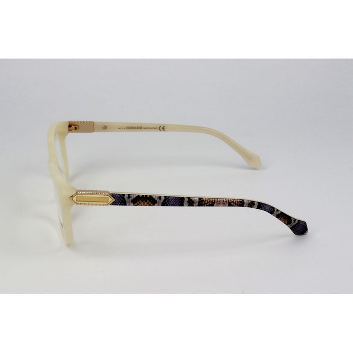 Roberto Cavalli Hvite Acetate Briller (Innfatning)