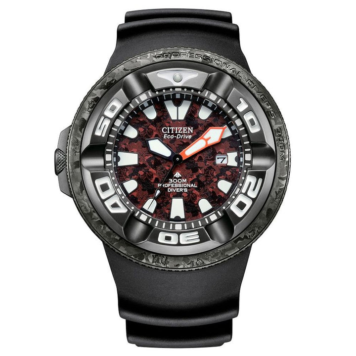 Citizen svart gummi sportsur