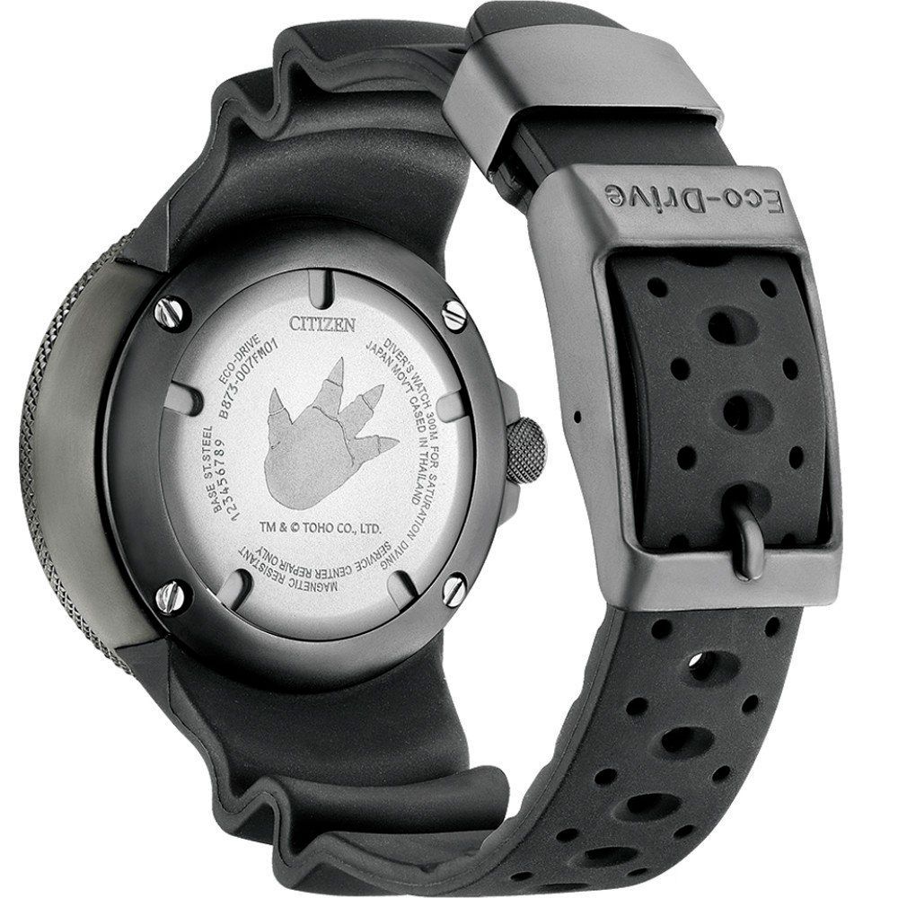 Citizen svart gummi sportsur