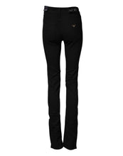 Armani Jeans Black Mid Waist Cotton Stretch Skinny Denim Jeans